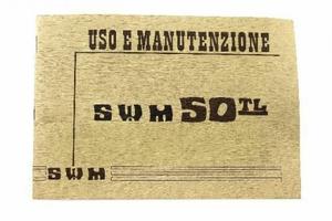 Libretto uso e manutenzione SWM 50 TL