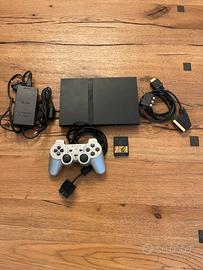PlayStation 2 Slim SCPH-70004 + controller silver