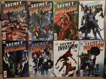 Secret Invasion 1-8 + n.1 variant + n.0 (completa)
