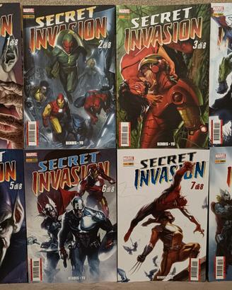 Secret Invasion 1-8 + n.1 variant + n.0 (completa)