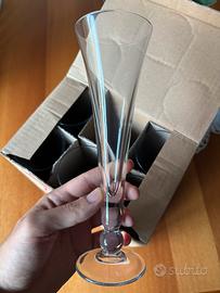 Bicchieri Calici Flute Champagne e Spumante NUOVI