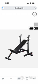 Panca con rack annessa! Prezzo trattabile
