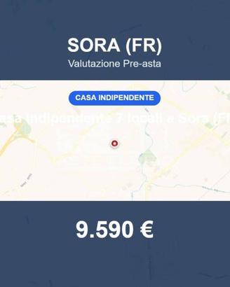 Immobile in asta di 120 m² con box auto a Sora