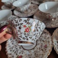set tazzine porcellana vintage 