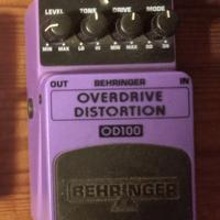 Overdrive distorsore per chitarra