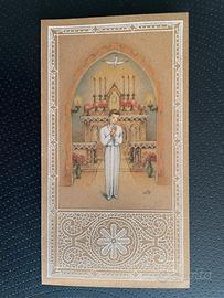 Partecipazione prima comunione 1956