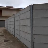 Muro prefabbricato in cemento vibrato