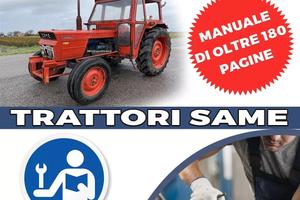 MANUALE OFFICINA RIPARAZIONE TRATTORI SAME ITA