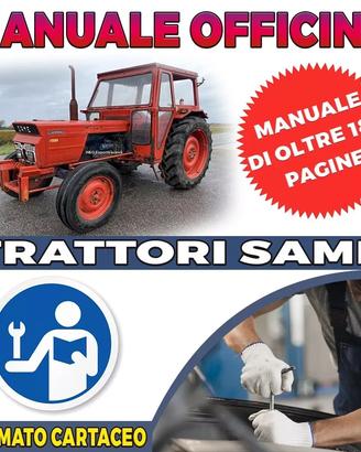 MANUALE OFFICINA RIPARAZIONE TRATTORI SAME ITA
