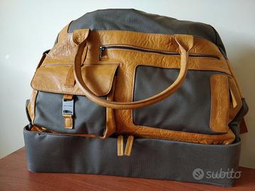 Borsone piquadro con porta scarpe