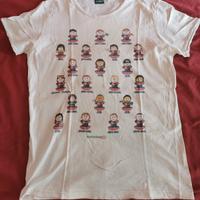 maglietta faccine Genoa XL