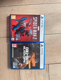 Spiderman 2 call of duty black ops 6 ps5