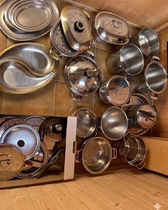 Stock Cucina Professionale Hotel Acciaio 18/10