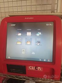 chioschetto Mitsubishi con stampante