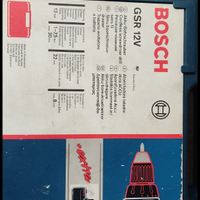Trapano avvitatore Bosch GSR 12V