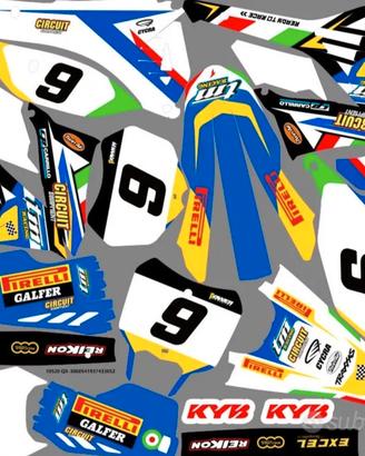 grafiche per TM 125 2024