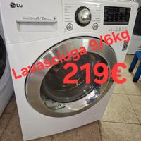 lavasciuga Lg 9/6kg motore direct 1400 giri