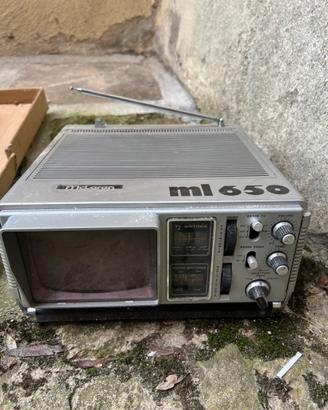RADIO TV Portatile Vintage MCLAREN ML650 funzionan