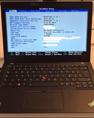 Lenovo ThinkPad X280 TOUCH i5-8350U 8GB RAM 256GB