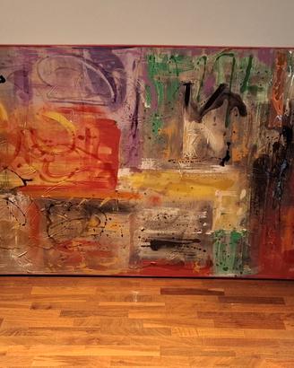 Quadro astratto SalvadoriArte  200x100cm
