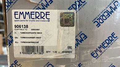 Turbina MR 906138 per IVECO DAILY