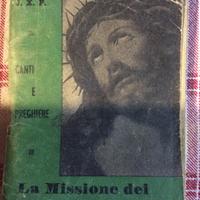 Libretto canti e preghiere anno 1954