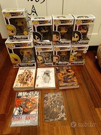 funko pop attacco dei giganti