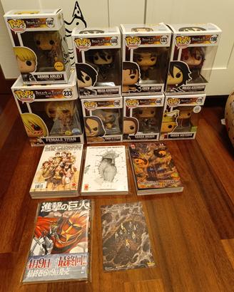 funko pop attacco dei giganti