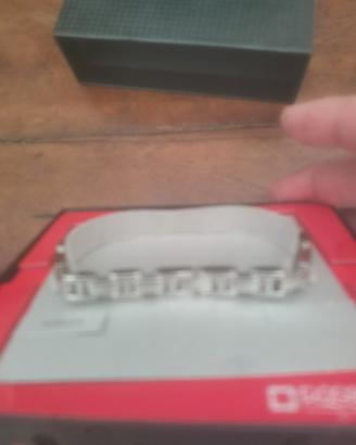 Bracciale acciaio Rosdo amante uomo