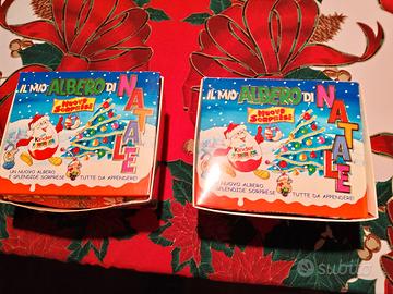 kinder 2 alberi  di natale 