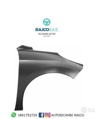Parafango anteriore peugeot 207