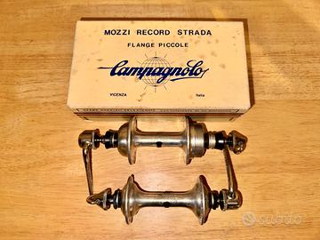SET MOZZI RECORD STRADA FLANGE PICCOLE CAMPAGNOLO