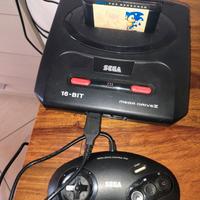 sega mega drive 2 + sonic