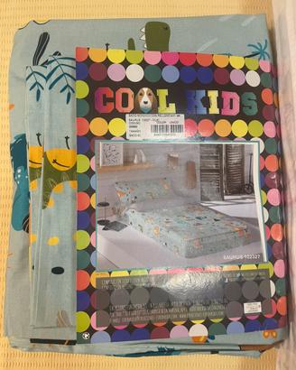 Copripiumone letto bimbo Cool Kids