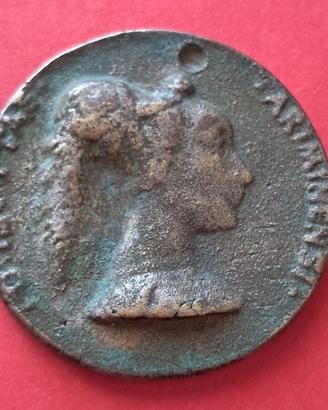 Rara medaglia rinascimentale - Isotta degli Atti