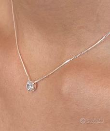 Collana punto luce argento 925
