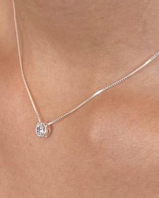 Collana punto luce argento 925