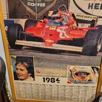 calendario Ferrari Villeneuve 