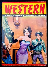 WESTERN n. 2 S.E.P.I.M., 1965 FUMETTO PER ADULTI