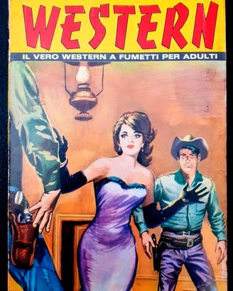 WESTERN n. 2 S.E.P.I.M., 1965 FUMETTO PER ADULTI