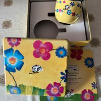 Scatola di latta più tazza mulino bianco nuovi