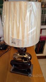 Lampada da tavolo in vetro soffiato 