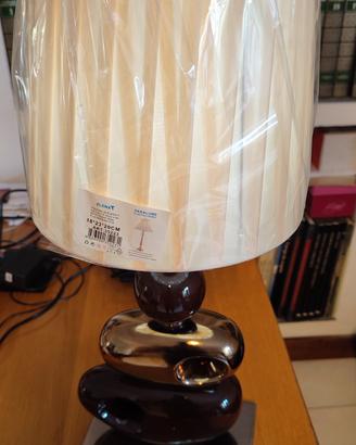 Lampada da tavolo in vetro soffiato 