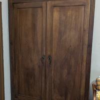 Armadio 2 ante anni 20 stile liberty