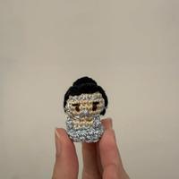 Mini amigurumi Sophie Baek - Bridgerton