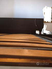 Letto matrimoniale stile etnico