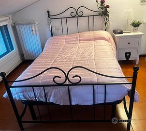 Letto in ferro battuto - una piazza e mezzo