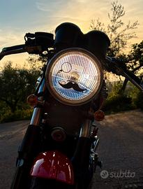 Adesivo cafe racer baffi