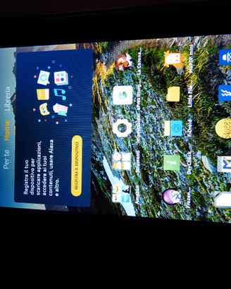 Tablet Amazon Fire 7" con custodie