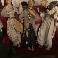 Statue antiche napoletane, pastori fine ottocento,